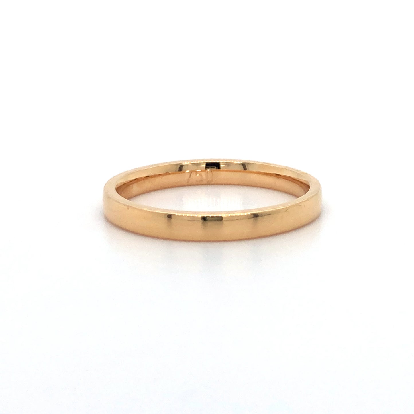 18K RG 2.5MM BAND