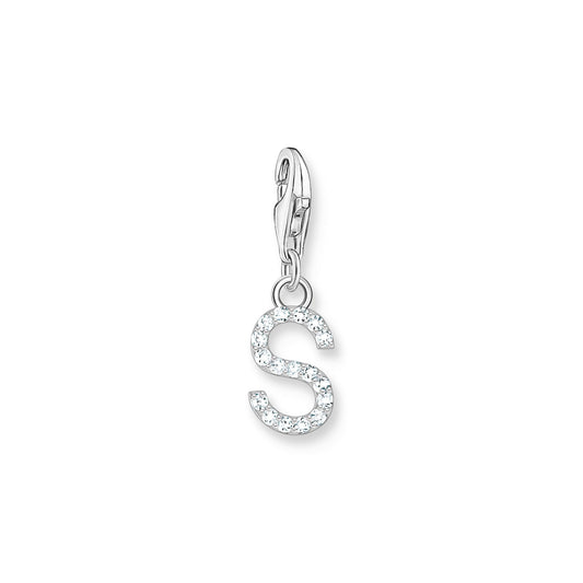 THOMAS SABO Charm Pendant Initial S Silver