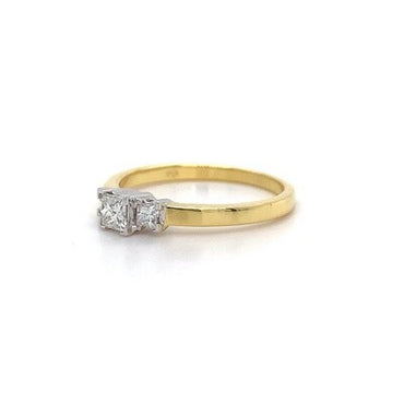 18kt YG Dia 0.40ct Ring