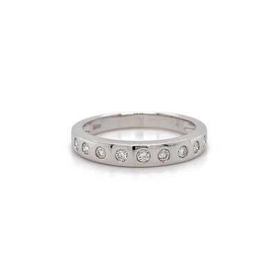 18kt WG Invisible Dia Band 0.21ct