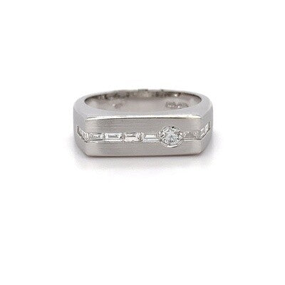 18kt WG GTS Dia 0.53ct Ring