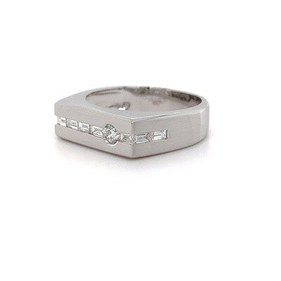 18kt WG GTS Dia 0.53ct Ring