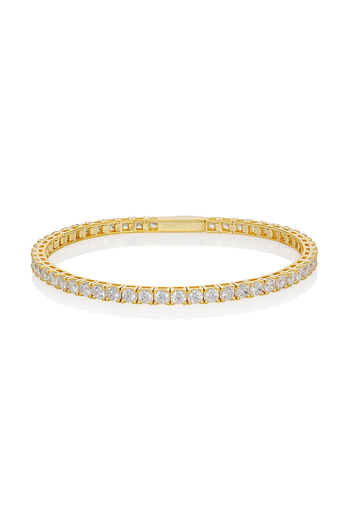 SELENA 3MM TENNIS BRACELET 18CM GOLD