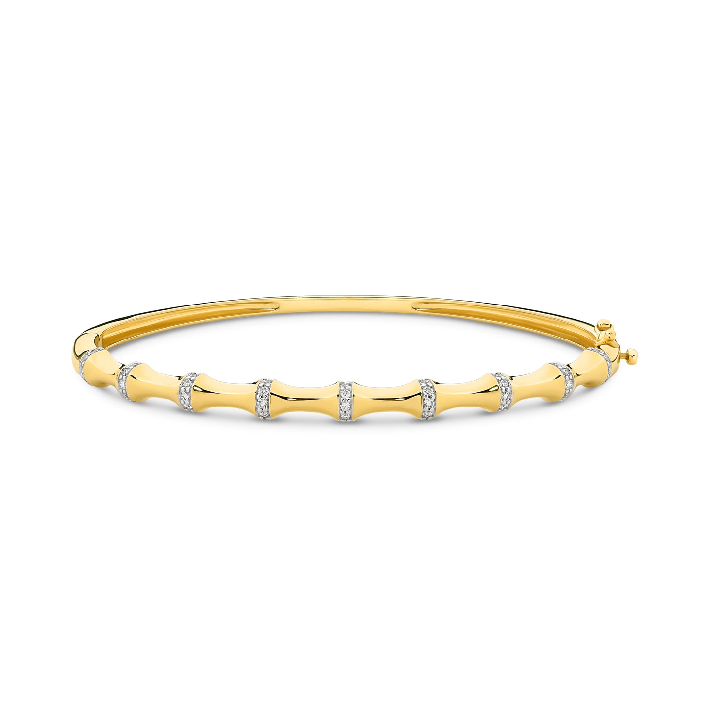 Bangle 9/18KT 8.4g/11.61g 0.34ct GH/SI