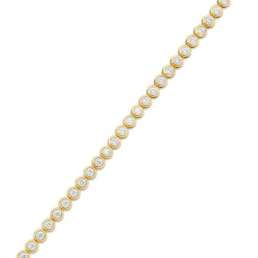 Bracelet 9KT 8.205g/18KT 10.94g 1.7ct GH/SI