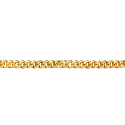 Diamond Cut Curb Chain 1.70mm