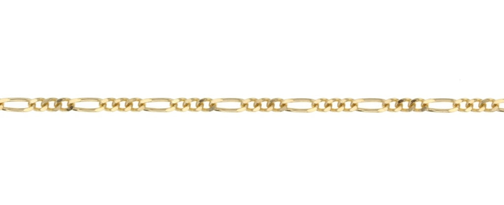 Solid Figaro 1+3 Diamond Cut 1.3MM (9Y, 50CM)