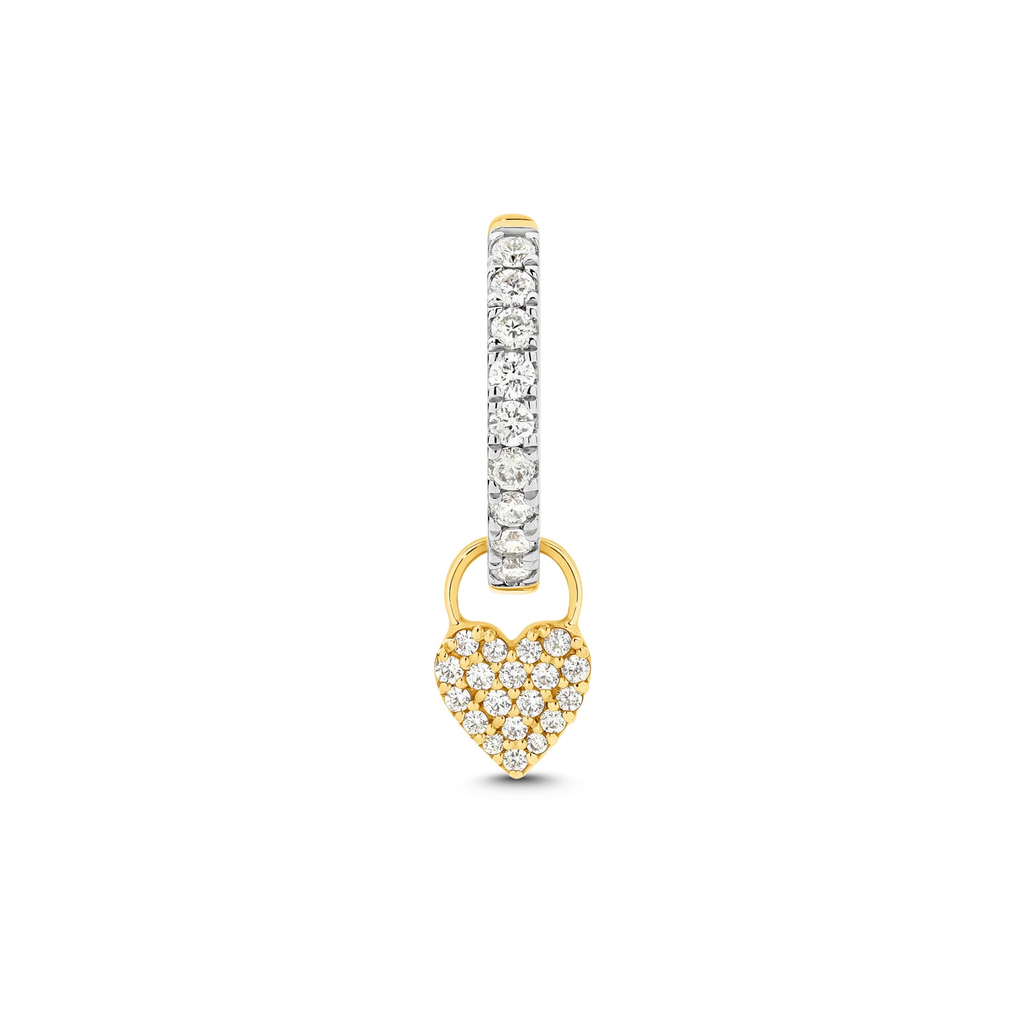 Charm 9KT 0.15g/18KT 0.33g 0.09ct GH/SI
