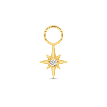 Charm 9KT 0.15g/18KT 0.17g 0.02ct GH/SI