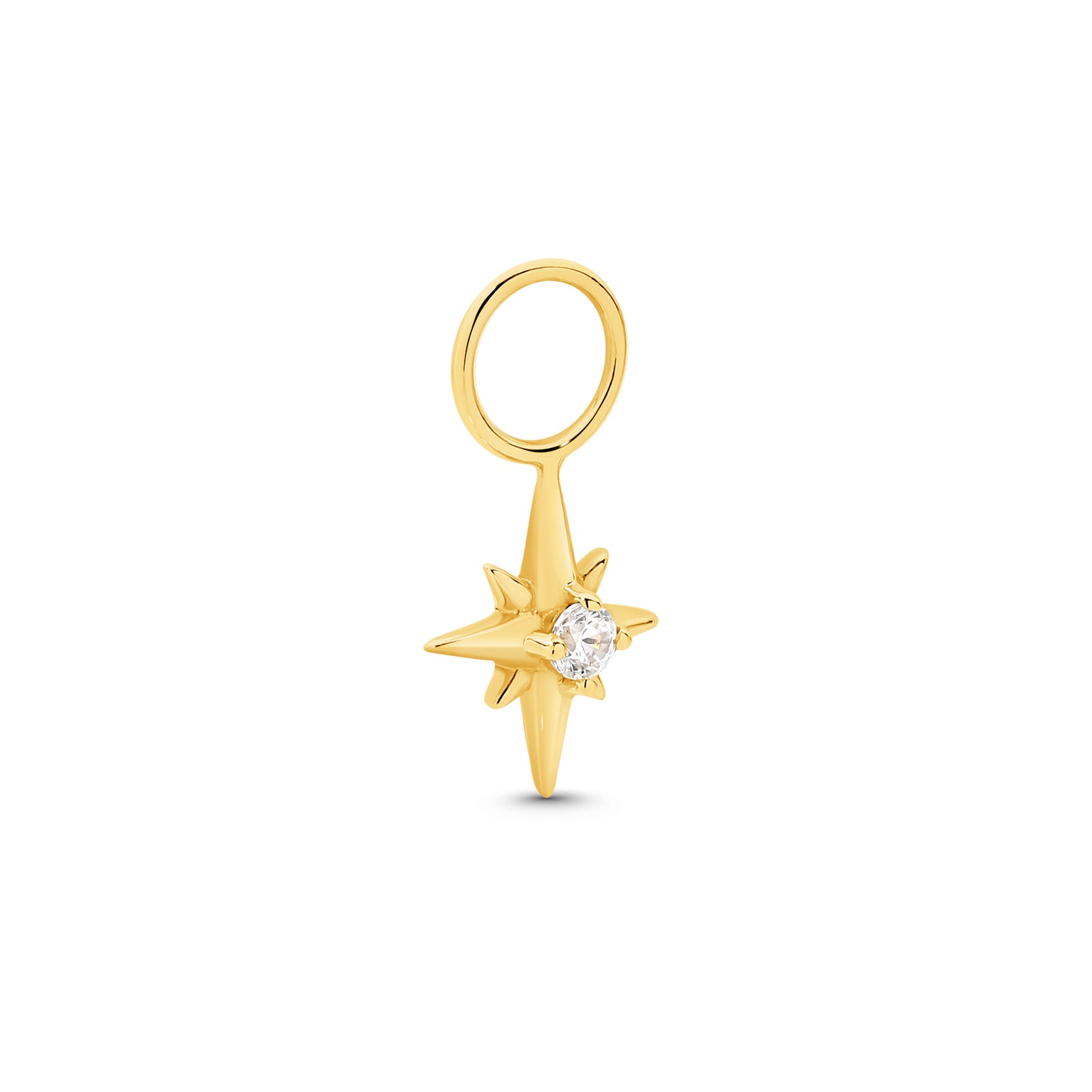 Charm 9KT 0.15g/18KT 0.17g 0.02ct GH/SI