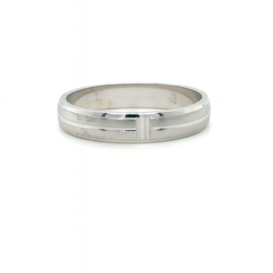 18K WG 4MM BAND