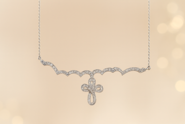 18K WG DIA 2 IN 1 PENDANT