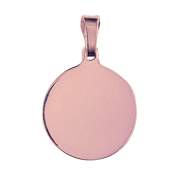 12mm Round Engravable Charm