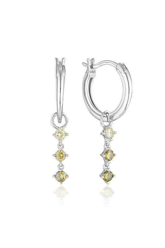 SUMMER SORBET MATCHA MAGIC EARRINGS MULTI COLOURED SILVER