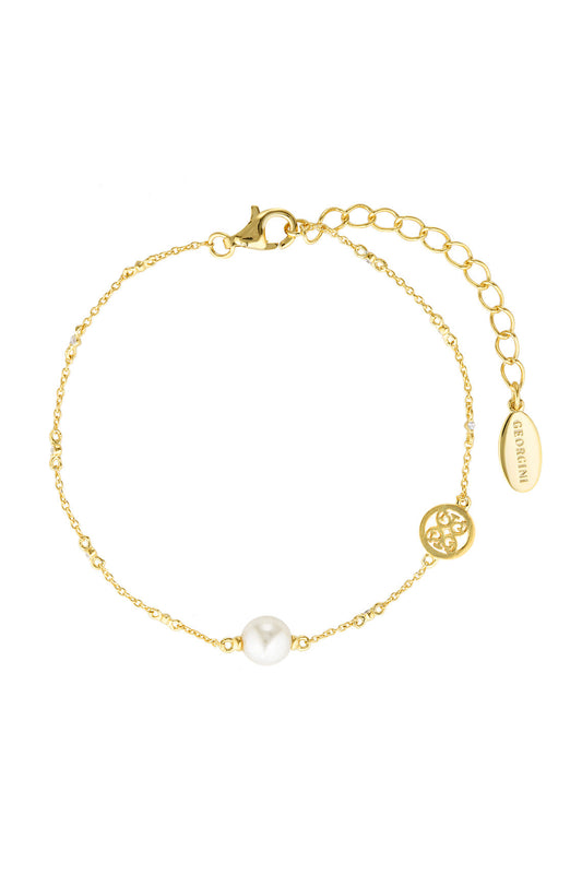 GEORGINI Red Carpet Globe Pearl Bracelet