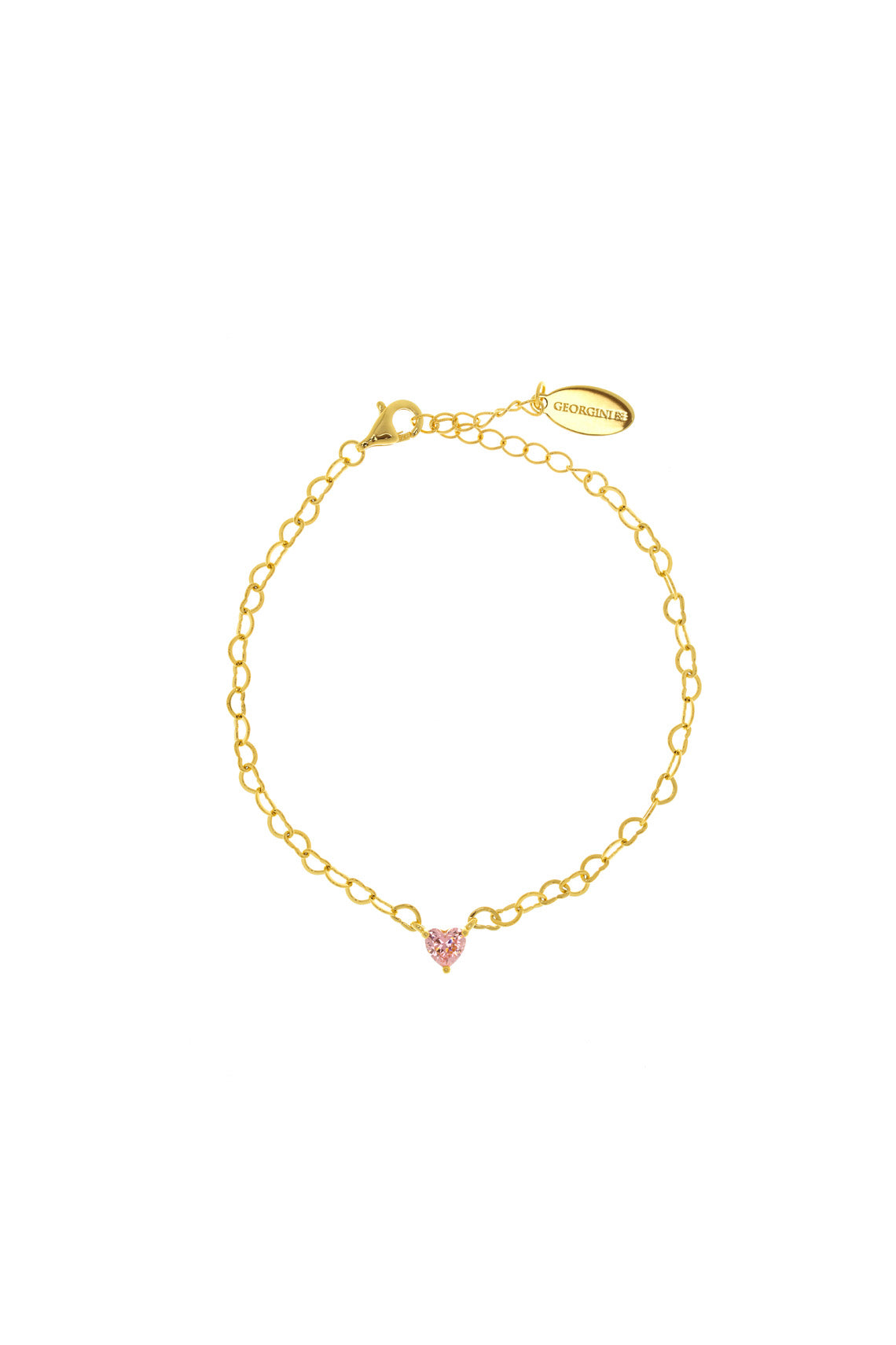 GEORGINI Sweetheart Heart Chain Bracelet