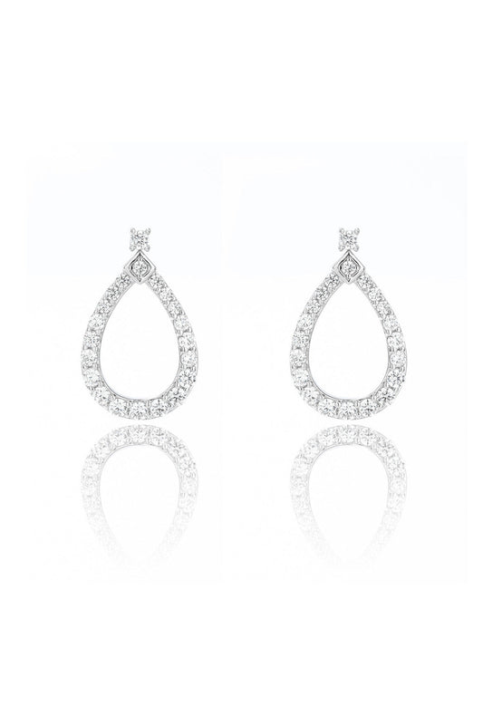 GODDESS FREYA EARRINGS SILVER