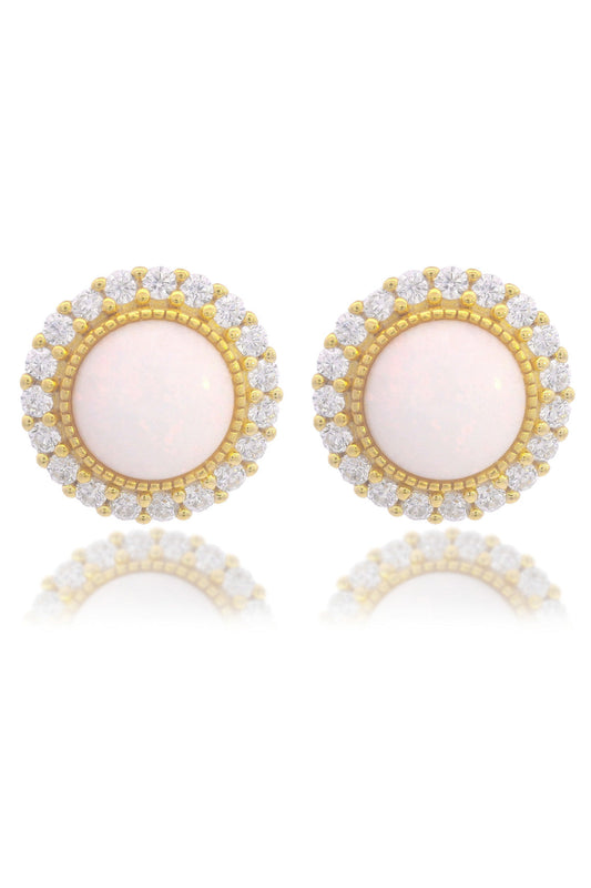 GEORGINI Sydney Soirée Fairwater Mother Of Pearl Stud Earrings