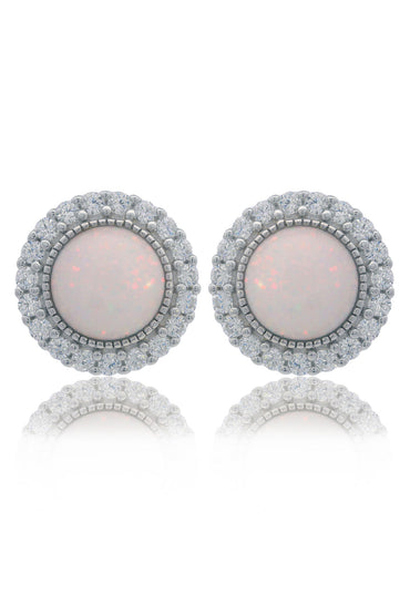 GEORGINI Sydney Soirée Fairwater Mother Of Pearl Stud Earrings
