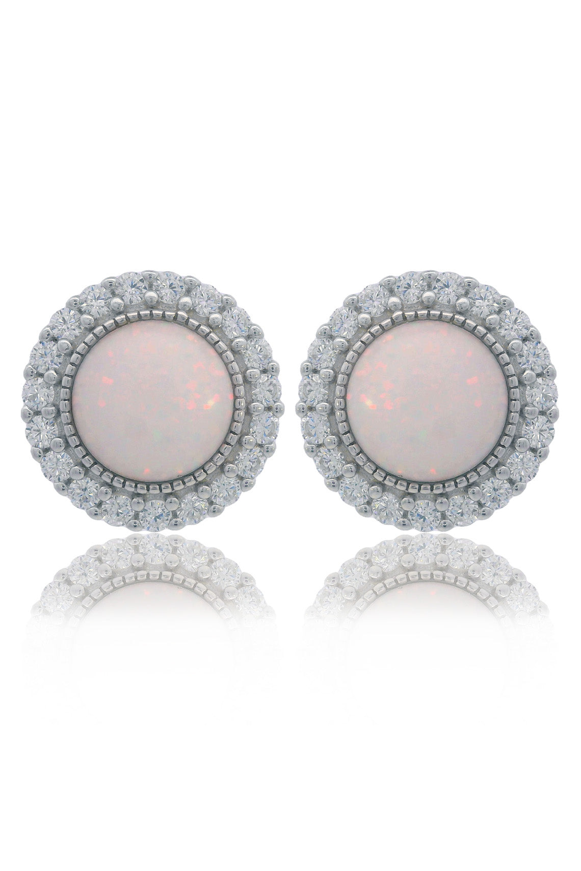 GEORGINI Sydney Soirée Fairwater Mother Of Pearl Stud Earrings