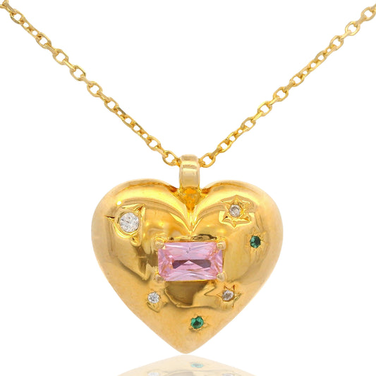 GEORGINI Forever Hearts Club Pop Goes My Heart Pendant