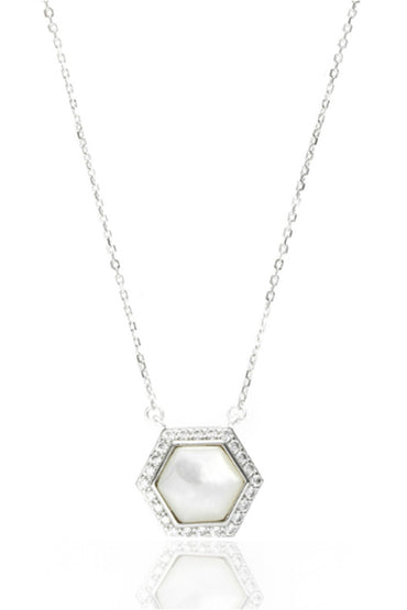 GEORGINI Oceans Torquay Mother Of Pearl Necklace