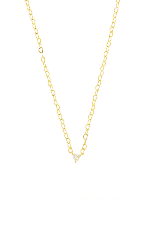 GEORGINI Sweetheart Heart Chain Necklace