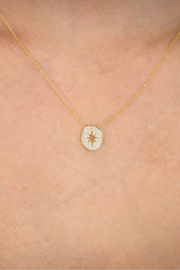 A CHRISTMAS JOURNEY FOLLOW THE STAR PENDANT GOLD