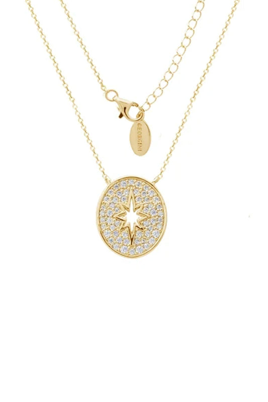 A CHRISTMAS JOURNEY FOLLOW THE STAR PENDANT GOLD