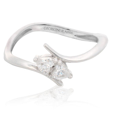 GEORGINI Forever Hearts Club Heart To Heart Ring