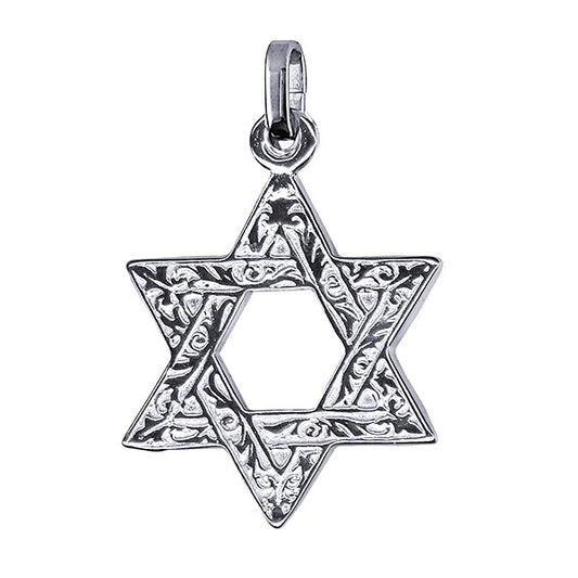 Star Of David Engraved