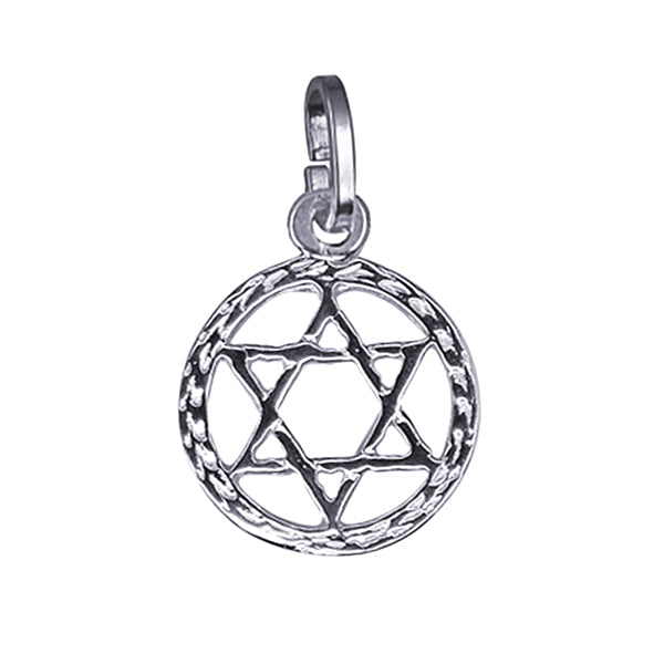Star of David Charm 12mm