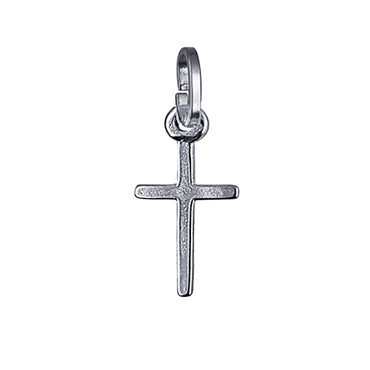 Flat Plain Cross 13mm x 8mm
