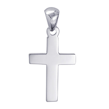 Flat Plain Cross 18mm x 11mm