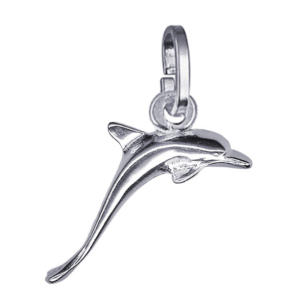 Dolphin Charm 18mm x 4mm