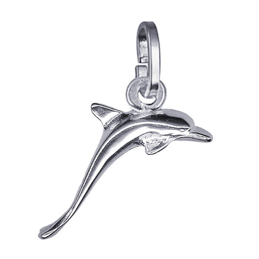 Dolphin Charm 18mm x 4mm