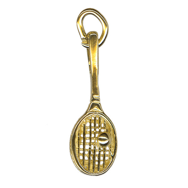 Tennis Racquet & Ball Charm