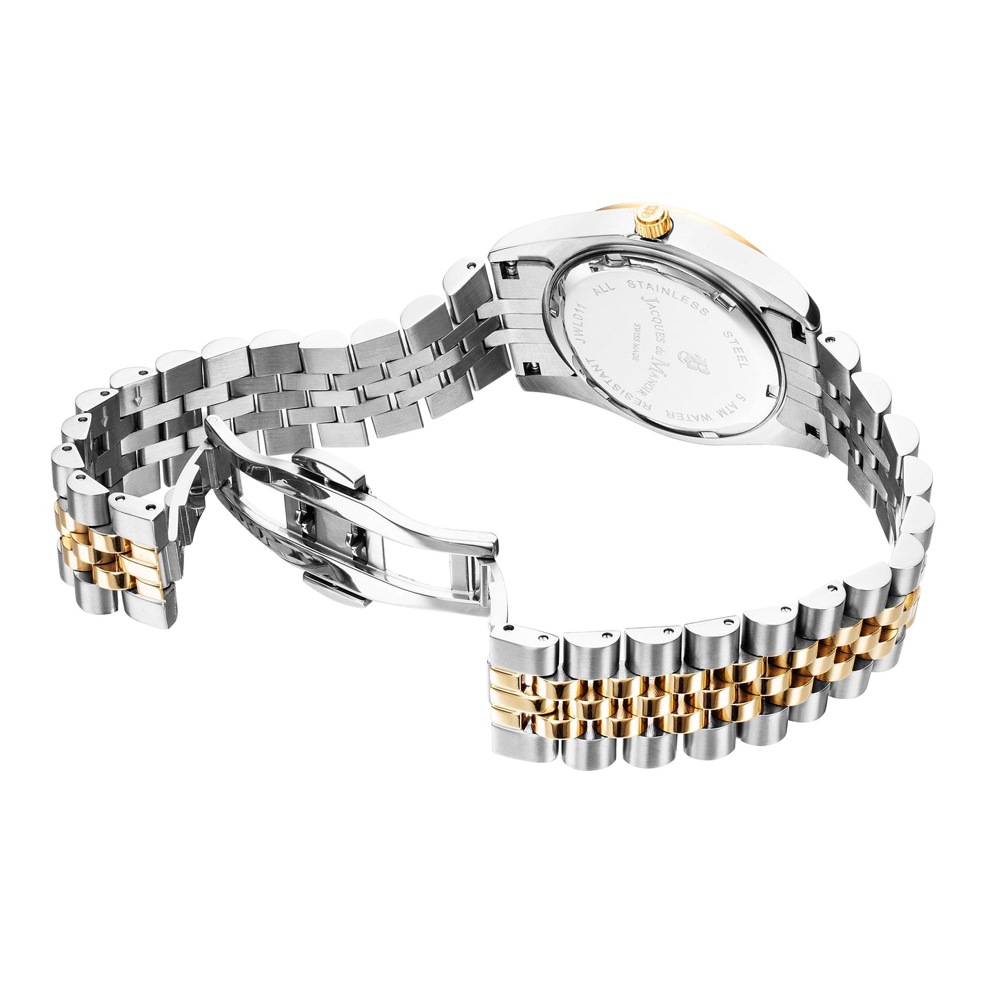 Jacques Du Manoir Swiss Inspiration Glamour Two Tone Watch