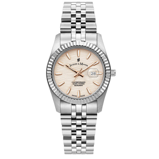 Jacques Du Manoir Swiss Inspiration Passion Stainless Steel Watch