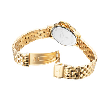 Jacques Du Manoir Swiss Grace 32mm Analog Gold Stainless Steel Strap Watch