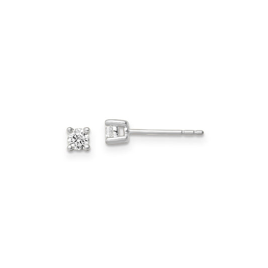 0.26ct Lab Grown Diamond Earrings in 9K White Gold