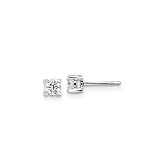 0.50ct Lab Grown Diamond Earrings in 9K White Gold