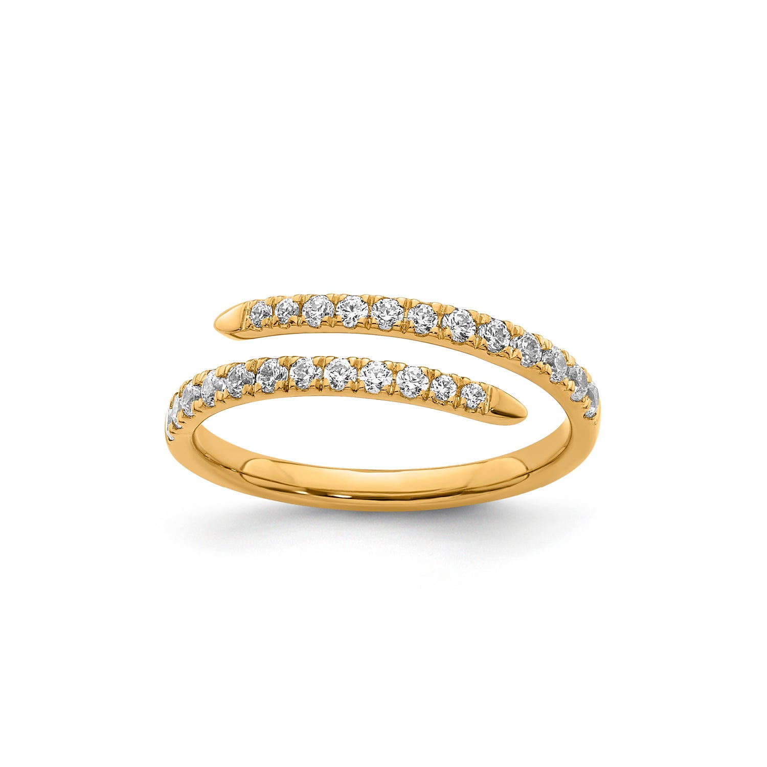 0.40ct Lab Grown Diamond Ring in 9K Yellow Gold