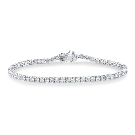 5.00ct Lab Grown Diamond Bracelet in 9K White Gold