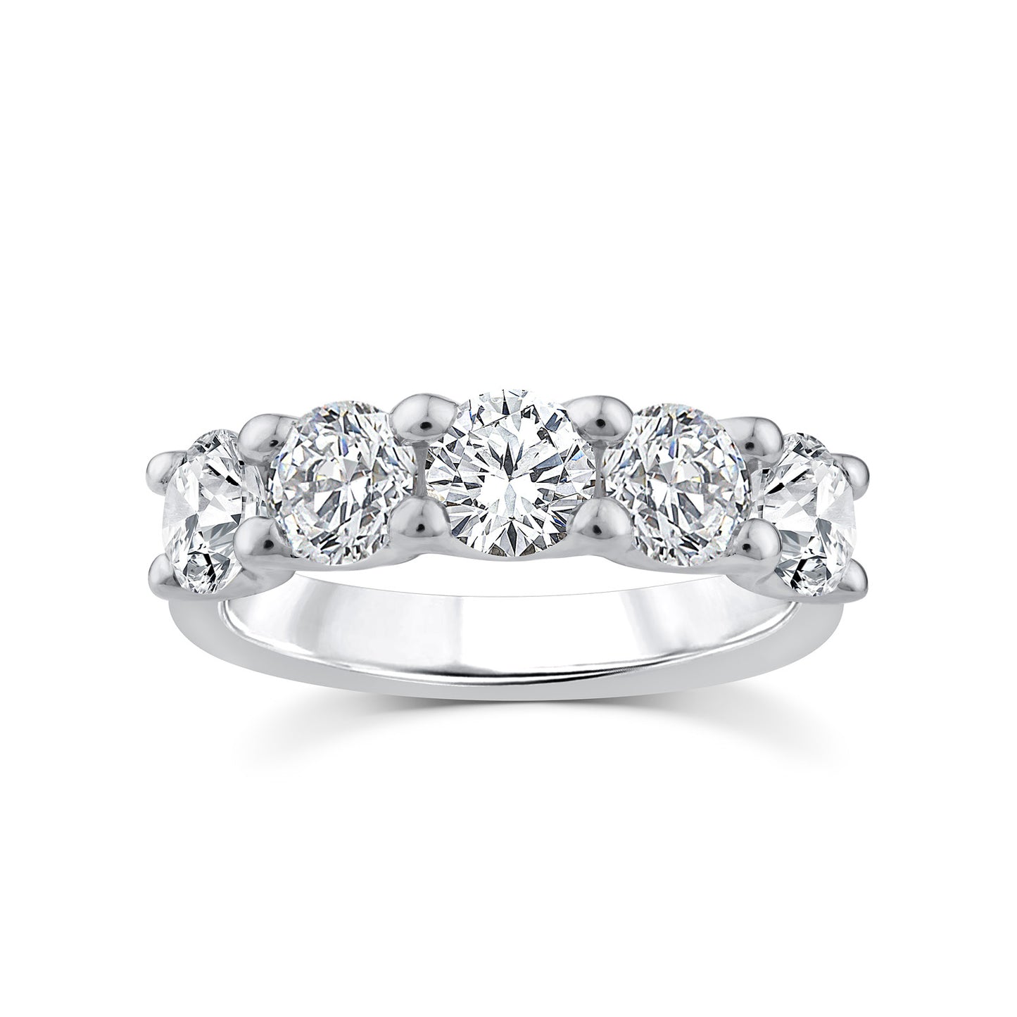 2.00ct Lab Grown Diamond Ring in 9K White Gold