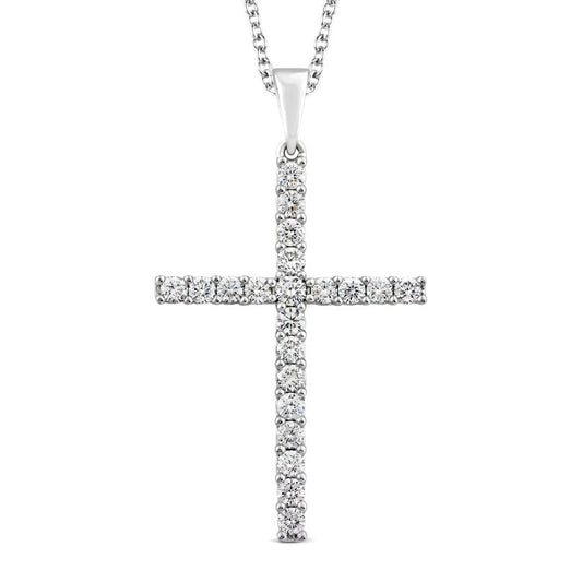 0.25ct Lab Grown Diamond Necklace in 9K White Gold