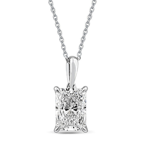 1.00ct Lab Grown Diamond Necklace in 9K White Gold