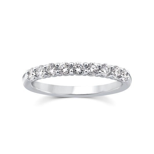 0.50ct Lab Grown Diamond Ring in 9K White Gold