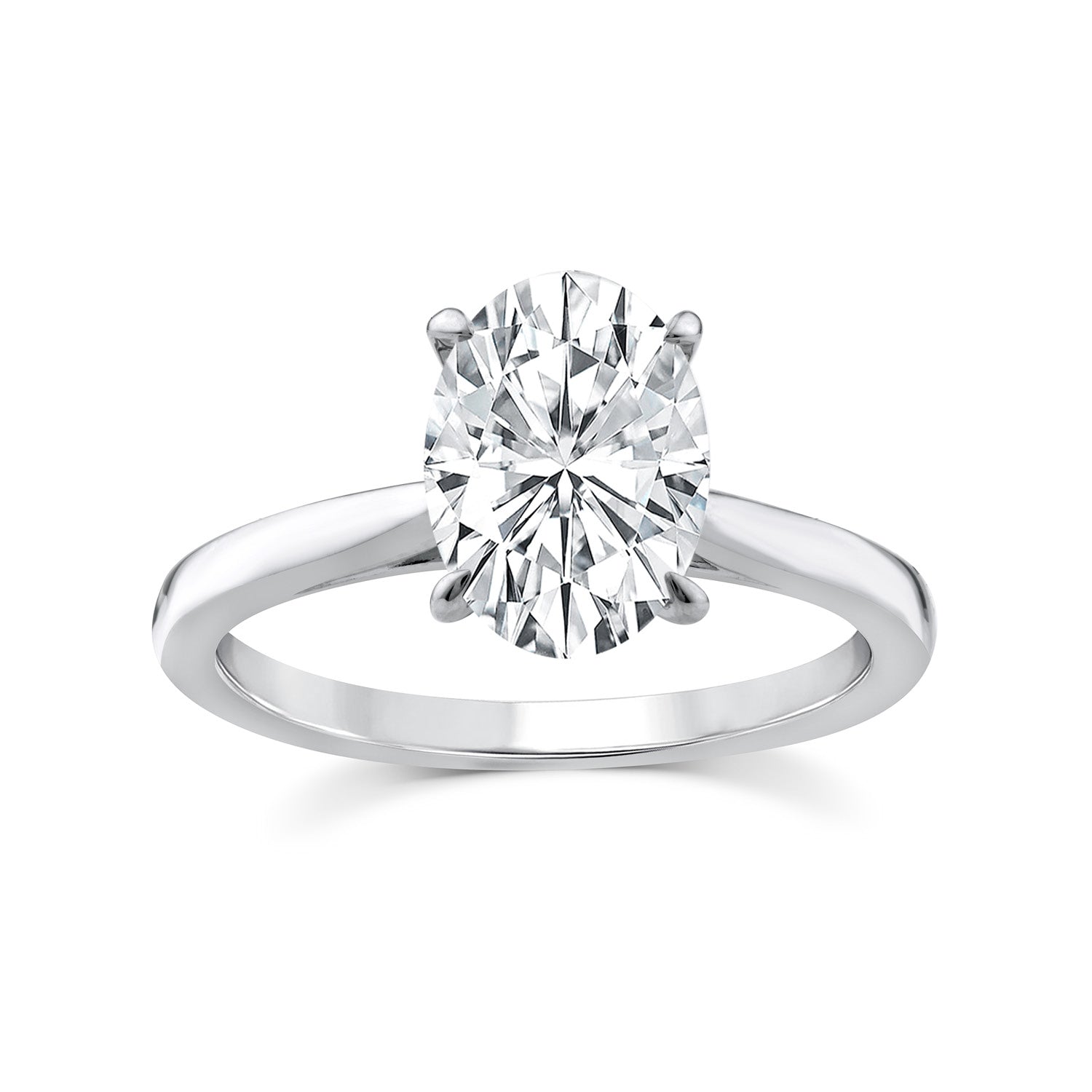 2.00ct Lab Grown Diamond Ring in 9K White Gold