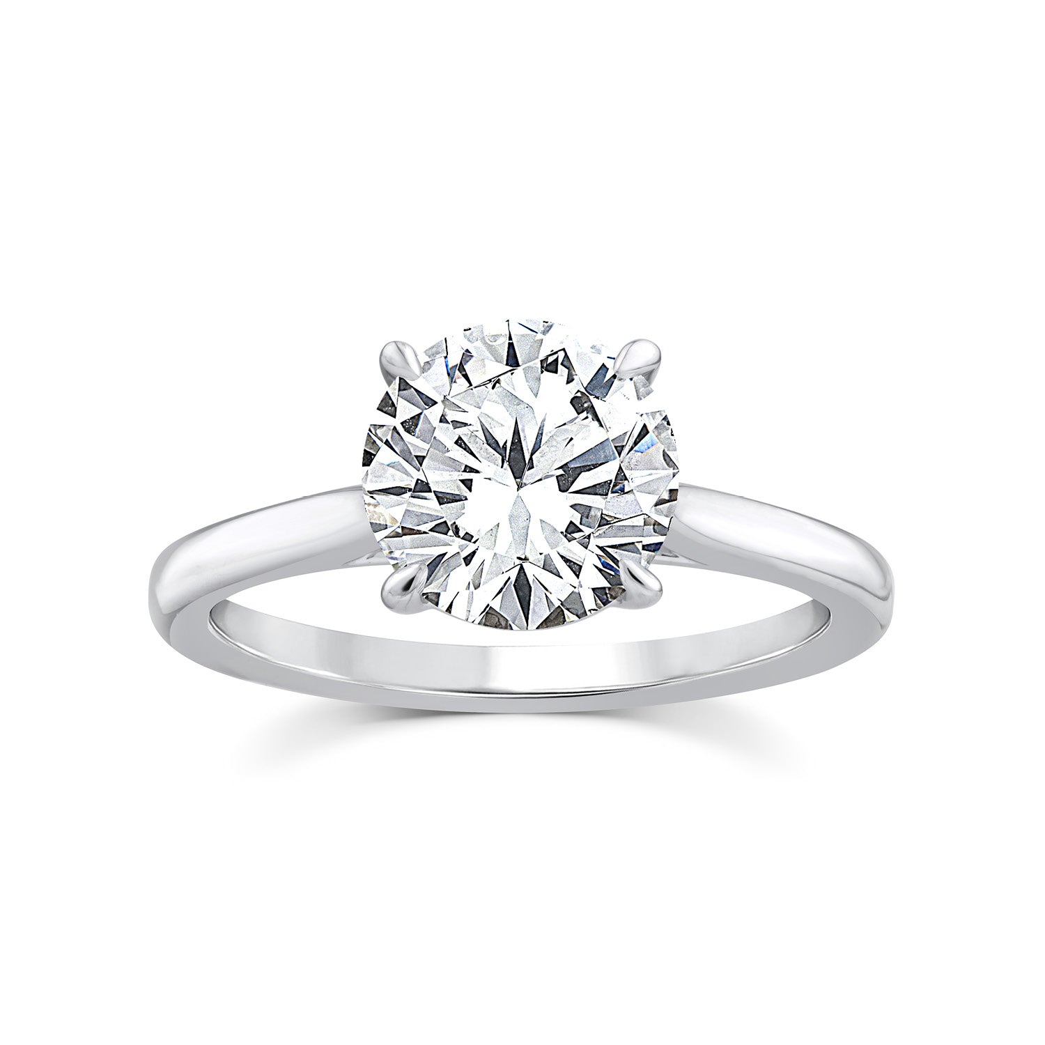 2.00ct Lab Grown Diamond Ring in 9K White Gold